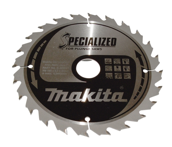 Makita Zubehör SPECIALIZED Sägeb.190x30x24Z