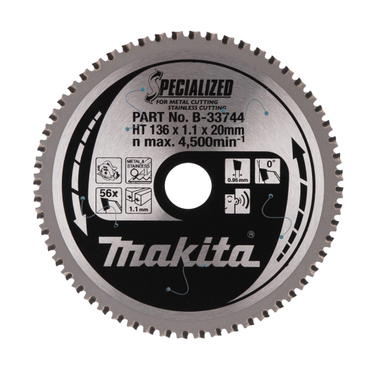 Makita Zubehör SPECIALIZED Sägeb.136x20x56Z