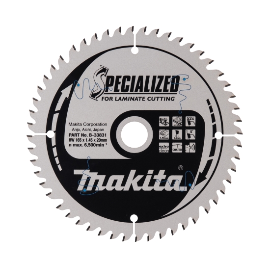 Makita Zubehör SPECIALIZED Sägeb.165x20x52Z