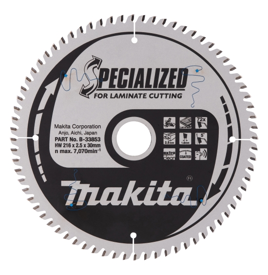 Makita Zubehör SPECIALIZED Sägeb.216x30x72Z