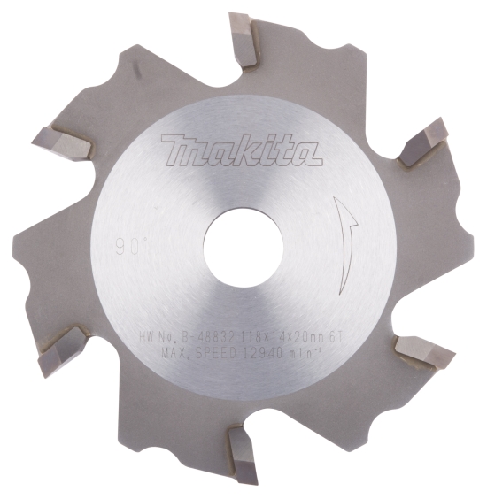 Makita Zubehör HM-Nutfräser 90°