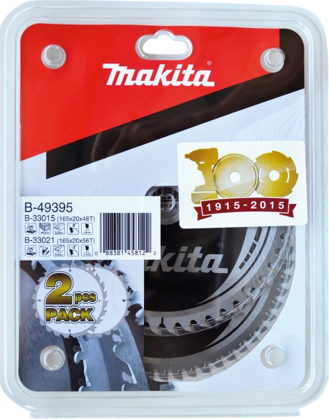 Makita Zubehör HM-Sägeb.-Set 165mm 2Stk