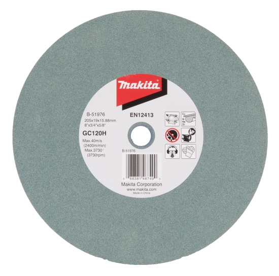 Makita Zubehör Schleifstein GC120H205x19x15,8