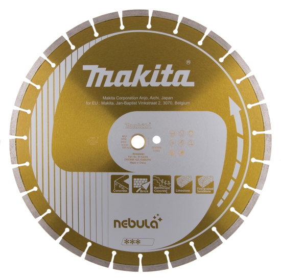 Makita Zubehör Diamanttrennscheibe Nebula 400mm 