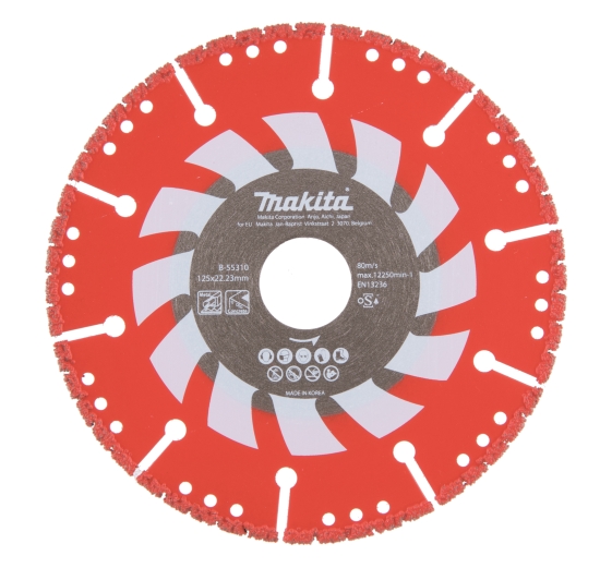 Makita Zubehör Diamantscheibe Rettung 125 mm