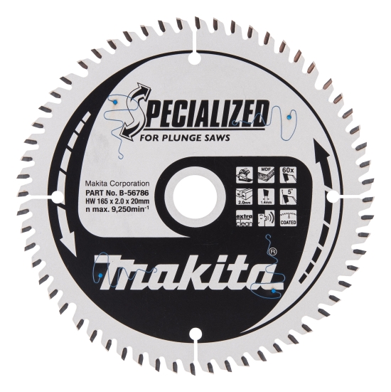 Makita Zubehör SPECIALIZED Sägeb.165x20x60Z