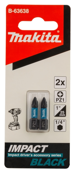 Makita Zubehör Bit PZ1 Impact Black