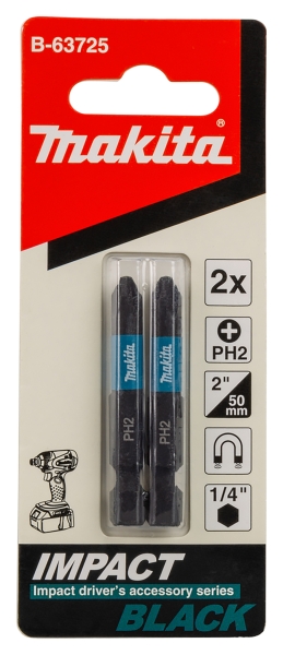 Makita Zubehör Bit PH2 Impact Black
