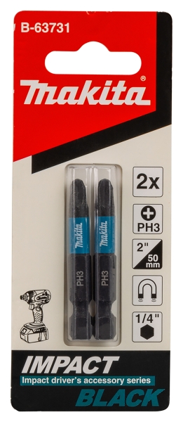 Makita Zubehör Bit PH3 Impact Black