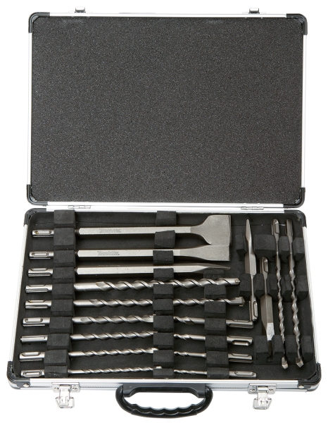 Makita Zubehör SDS-PLUS Bohrer-Meißel-Set 17-tlg.