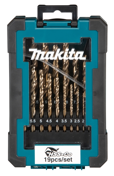 Makita Zubehör Bohrer-Set 19-tlg. HSS-Co 