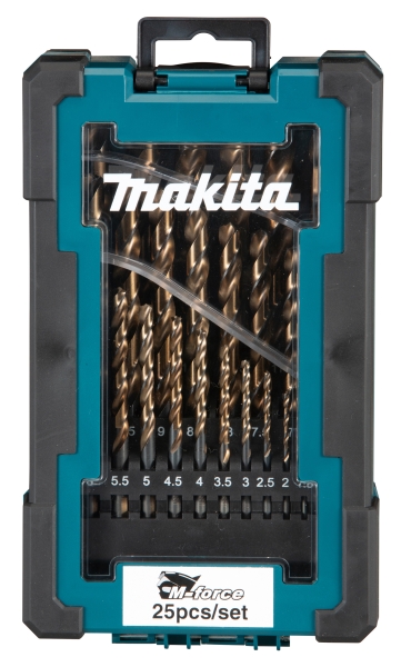 Makita Zubehör Bohrer-Set 25-tlg. M-FORCE 