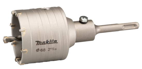 Makita Zubehör SDS-PLUS Hohlbohrkronen-Set 68mm