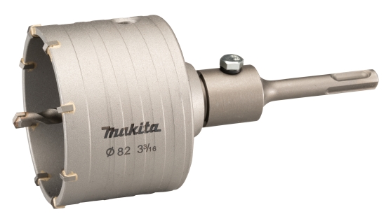 Makita Zubehör SDS-PLUS Hohlbohrkronen-Set 82mm