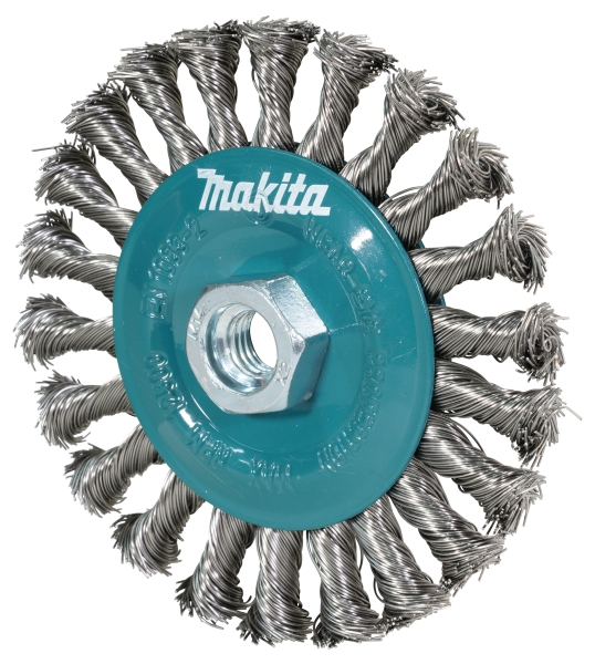 Makita Zubehör Rundbürste 125mm gezopft