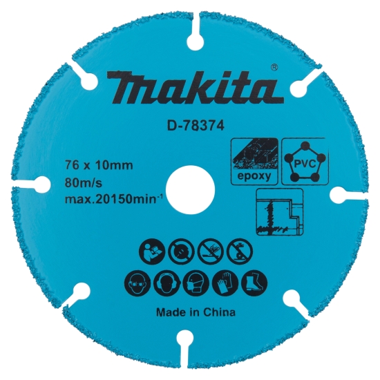 Makita Zubehör Trennscheibe 76mm universal