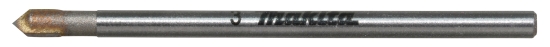 Makita Zubehör Glas-/ Fliesenbohrer 3x51 mm