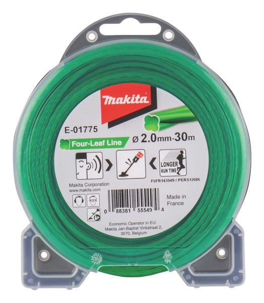 Makita Zubehör Mähfaden Four-Leaf 2,0mm x 30m