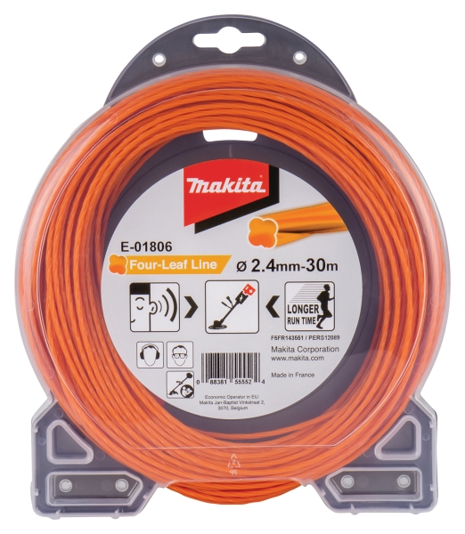 Makita Zubehör Mähfaden Four-Leaf 2,4mm x 30m