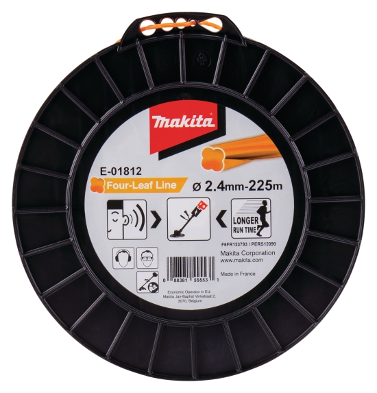 Makita Zubehör Mähfaden Four-Leaf 2,4mm x 225m
