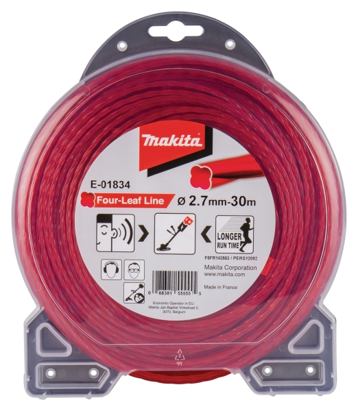 Makita Zubehör Mähfaden Four-Leaf 2,7mm x 30m