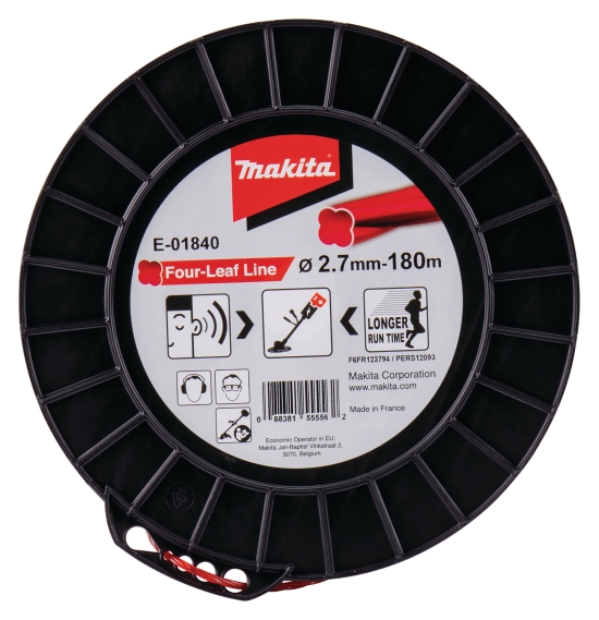 Makita Zubehör Mähfaden Four-Leaf 2,7mm x 180m