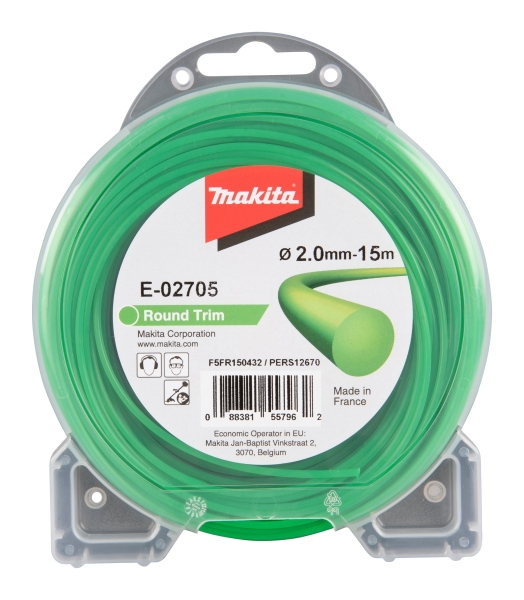 Makita Zubehör Mähfaden rund 2,0mm x 15m