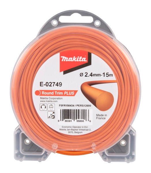 Makita Zubehör Mähfaden rund 2,4mm x 15m