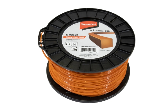 Makita Zubehör Mähfaden Vierkant 2,4mm x 206m