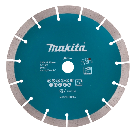 Makita Zubehör Diamanttrennscheibe 230mm Beton