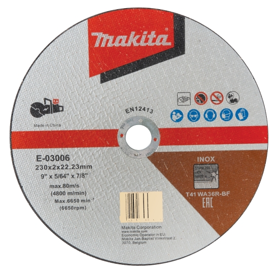 Makita Zubehör Trennscheibe 230x2,0mm INOX
