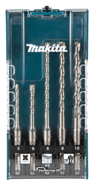 Makita Zubehör SDS-PLUS Bohrer-Set 5-tlg. Centering tip