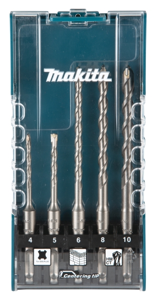 Makita Zubehör SDS-PLUS Bohrer-Set 5-tlg. Centering tip