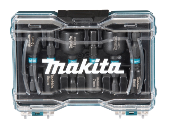 Makita Zubehör Steckschlüssel-Set 6-tlg. 1/4“ Sechskant IMPACT BLACK