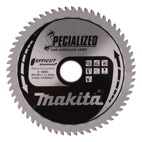 Makita Zubehör EFFICUT Sägeb. 190x30x60