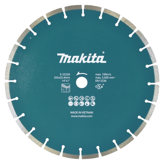 Makita Zubehör Diamanttrennscheibe 355mm