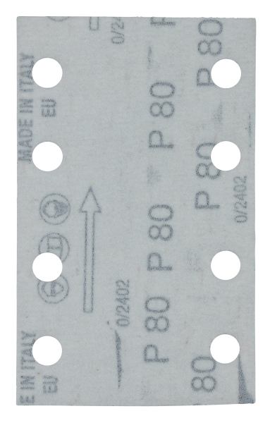Makita Zubehör Schleifpapier A80 80x130mm Klett
