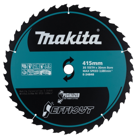 Makita Zubehör Sägeblatt 415x2,3x30, 35Z EFFICUT