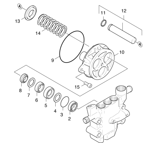 KÄRCHER Professional Ersatzteile Hochdruckreiniger Heisswasser HDS 1000 W 1.718-934.0 Kolben