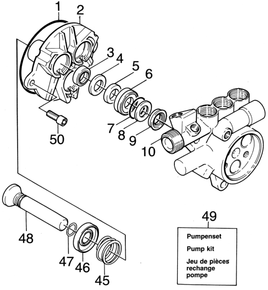 KÄRCHER Professional Ersatzteile Hochdruckreiniger Heisswasser HDS 890 C  EU 1.873-901.0 Kolben