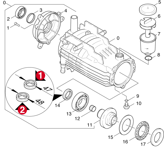 KÄRCHER Professional Ersatzteile Hochdruckreiniger Heisswasser HDS 900 CI 1.873-409.0 Antrieb