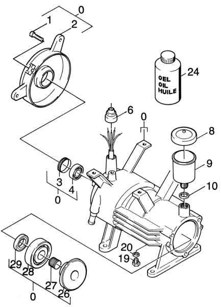 KÄRCHER Professional Ersatzteile Hochdruckreiniger Heisswasser HDS 890 C  EU 1.873-901.0 Motor 1