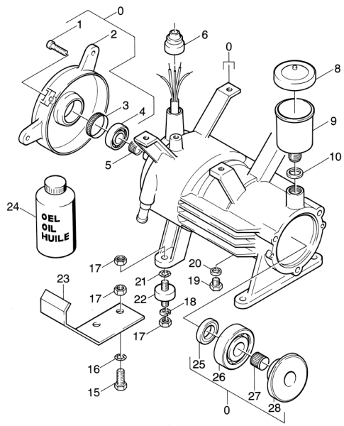 KÄRCHER Professional Ersatzteile Hochdruckreiniger Heisswasser HDS 790 CS  EU 1.873-921.0 Motor