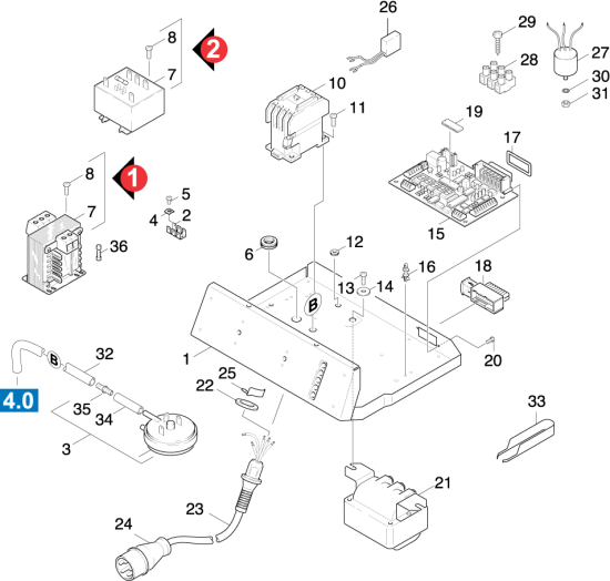 KÄRCHER Professional Ersatzteile Hochdruckreiniger Heisswasser HDS 795         EU 1.031-261.0 Unterteil