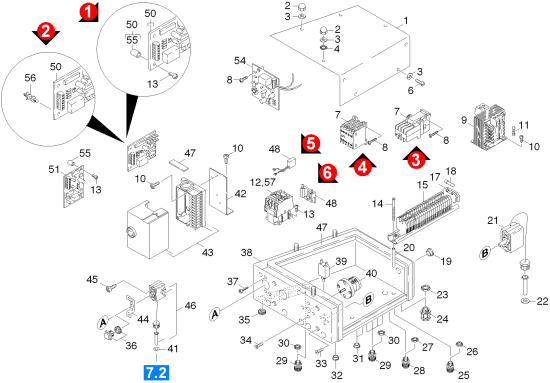 KÄRCHER Professional Ersatzteile Hochdruckreiniger Heisswasser HDS 890 ST 1.698-901.0 E-Geraeteschrank