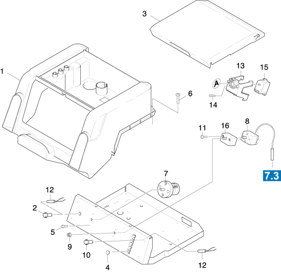 KÄRCHER Professional Ersatzteile Hochdruckreiniger Heisswasser HDS 655         EU 1.026-301.0 Oberteil