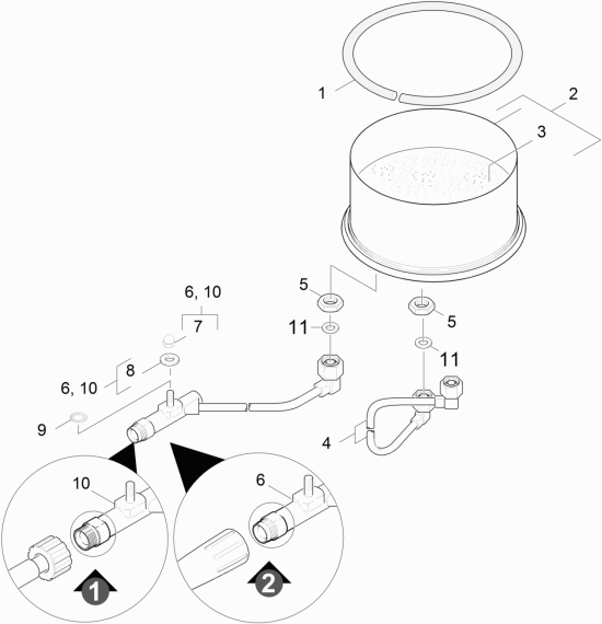 KÄRCHER Professional Ersatzteile Hochdruckreiniger Heisswasser HDS 1295       EU 1.028-261.0 Brennerboden