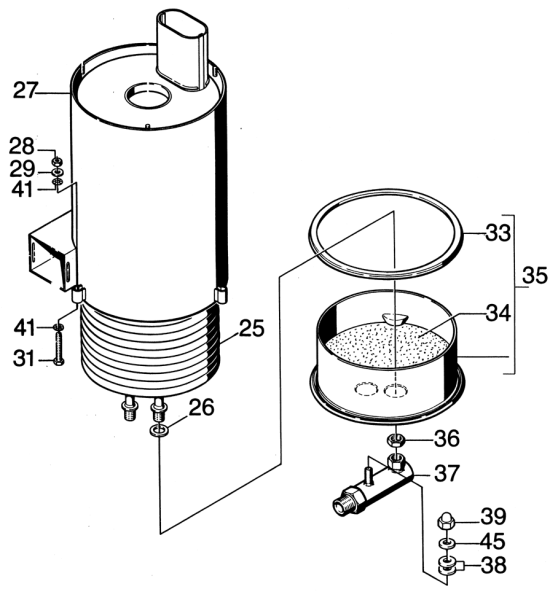 KÄRCHER Professional Ersatzteile Hochdruckreiniger Heisswasser HDS 790 CS  EU 1.873-921.0 Kessel