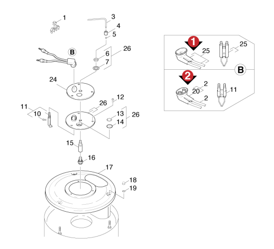 KÄRCHER Professional Ersatzteile Hochdruckreiniger Heisswasser HDS 1000 1.027-337.0 Brennerdeckel