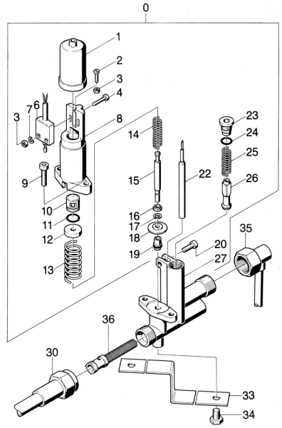 KÄRCHER Professional Ersatzteile Hochdruckreiniger Heisswasser HDS 555 C 1.852-121.0 Sicherheitsblock